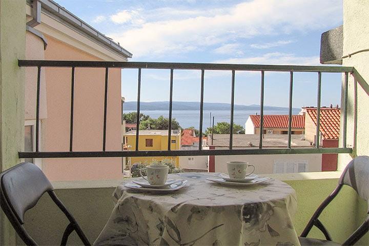 Apartmani Darinka Baška Voda Eksteriør billede